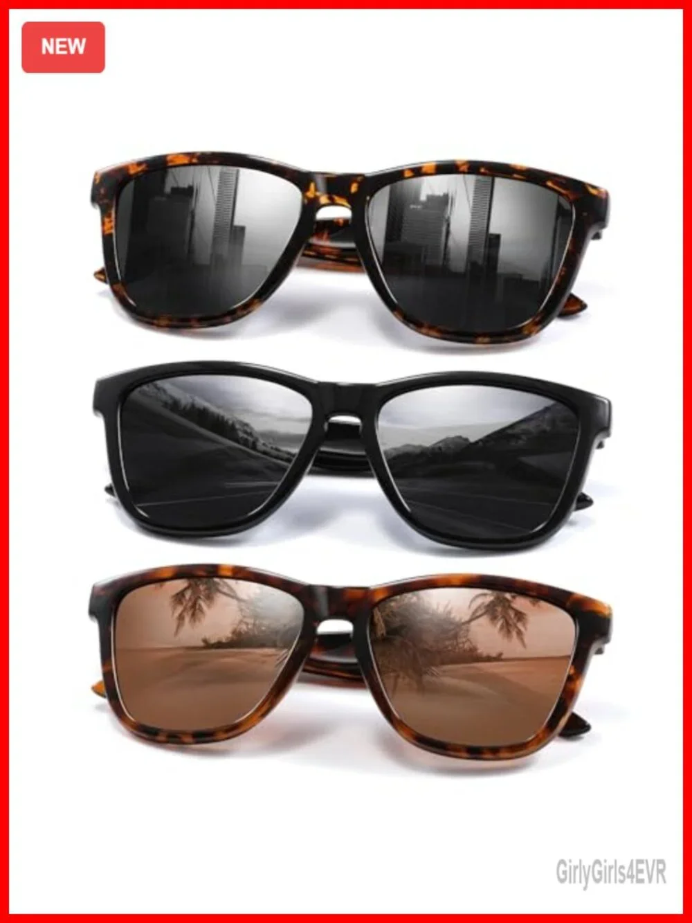 Polarized Sunglasses Unisex Classic Retro Driving Glasses UV Protection